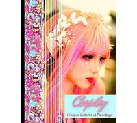 Cosplay créez vos costumes et maquillages: 120 pages pour créer et réaliser vos projets : Silhouettes mannequin femme à habiller, croquis de visage à maquiller.