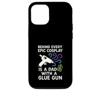 Cosplay Dad Maker Con Parent Geek Armor Badge Hero Coque pour iPhone 12/12 Pro