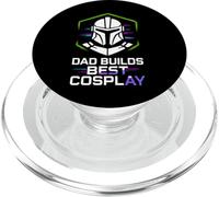 Cosplay Dad Maker Con Parent Geek Armor Badge Hero PopSockets PopGrip pour MagSafe
