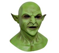 Cosplay d'Halloween - Coiffure effrayante en latex, accessoire de costume de démon | Masque intégral d'Halloween, accessoire de fête d'horreur, jeu de rôle sur scène et théâtre, décoration de tenue de