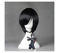 Cosplay Game Touken Ranbu Online Yagen Toushirou Cosplay Perruques courtes noires résistantes à la chaleur Cheveux synthétiques Péruca Anime Costume Beauty