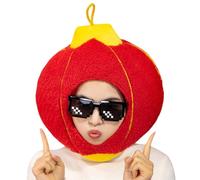 Cosplay Hat - Cotton Lantern Shape Soft Headwear | Plush Animal Moving Ears Hat Kids Adults | Headwear For Winter Halloween Christmas, Birthday Cosplay Dress Up Party Gift Birthday Photography Prop