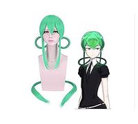 Cosplay Hot Anime Houseki No Kuni Cosplay Wigs Jade Green 100 cm Cosplay Wigs Halloween Carnival Party Cosplay Wigs Pays of The Lustrous Beauty