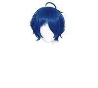 Cosplay Ohto AI Wonder Oeuf Priorité à œufs Cosplay 30cm Encre Blue Perruque Cosplay Anime Cosplay Perruques résistantes à la Chaleur Résistant à la Chaleur Perruques synthétiques Halloween
