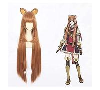Cosplay Perruques de cosplay longues et droites anime, Tate no Yuusha no Nariagari Raphtalia Cosplay Wigs for The Leing of The Shield Hero Costume Christmas Halloween Cosplay Wig (Color : 2) Beauty