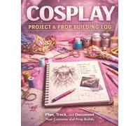 Cosplay Project & Prop Building Log Book for Women and Girls: lan, Track, and Document Your Costume Builds | Materials Checklist, Budget Tracker, Time ... Post-Project Review for 10 Complete Projects
