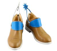 Cosplay Shoes for Gyro Zeppeli,Women Man Anime Game PU Shoes for ComicCon, Cosplay Show, Halloween,Carnival Party A160
