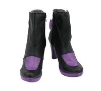 Cosplay Shoes for MashKyrielight FGO,Women Man Anime Game PU Shoes for ComicCon, Cosplay Show, Halloween,Carnival Party A62
