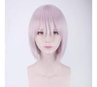 Cosplay Wig 2024 Anime SSSS.Gridman Shinjo Akane Cosplay Wigs Femmes courte raide Purple Wig Akane Shinjo Halloween Cosplay Hair One Size A