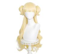 Cosplay Wig Anime Shadows House Emilyko Cosplay Perruque Shadows House doré Double Queue de Cheval Cheveux Halloween fête Jeu de rôle Perruques