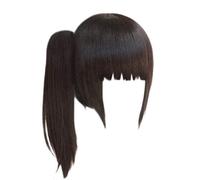 Cosplay Wig Démon Slayer Kimetsu no Yaiba Kanawo Tsuyuri Kanao cheveux résistants à la chaleur Cosplay Costume perruques + épingle à cheveux papillon + bonnet de perruque gratuit CHINE seulement perru
