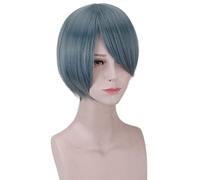 Cosplay Wig For Anime Black Butler cosplay Kuroshitsuji Ciel Phantomhive Wigs short Heat Resistant Synthetic Hair