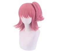 Cosplay Wig For Anime Hinamori Amu Shugo Chara Cute Pink Ponytail Halloween Role Play Wig