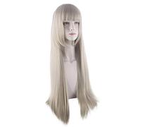 Cosplay Wig For Anime Kakegurui Momobami Ririka Long Wig Role Play Watermelon Cream Yellow Wig