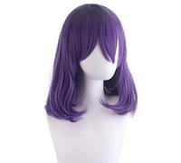 Cosplay Wig For Anime Kinsou No Vermeil Light Purple Gradient Short Hair Vermeil In Gold Devil Goldfilled Alto