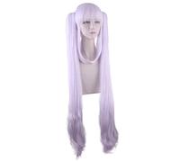 Cosplay Wig For Anime Princess Re Dive Hikawa Kyoka Purple Synthetic Hair Double Ponytail Hair Wigs For Halloween Party