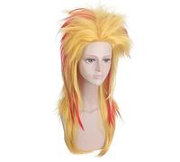 Cosplay Wig For Anime Rengoku Kyoujurou Role Play Wig 60cm Long Yellow Hair