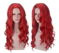 Cosplay Wig For Heroine Hai Hou Mae La Movie Red Side75CM Long Curly Hair Fluffy Female Perform Hair Wig
