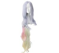 Cosplay Wig For NO GAME NO LIFE Shiro Colorful Hair Anime Halloween Carnival Party Role Play Wig