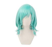 Cosplay Wig Perruque Anime BanG Dream!Perruque Cosplay Hikawa Hina, perruque bleue courte, perruque Halloween Costume, for Halloween, fête costumée, spectacle d'anime, événement Cosplay, concerts