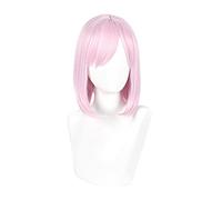 Cosplay Wig Perruque Anime Fate Cosplay Mash Kyrielight Perruque, Perruque Bob Rose Courte, Perruque Costume Halloween, for Halloween, Fête Costumée, Spectacle Anime, Événement Cosplay, Concerts