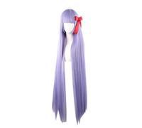 Cosplay Wig Perruque Anime Fate Cosplay Perruque Sakura Matou, Perruque longue et droite violette, Perruque de déguisement d'Halloween, for Halloween, Fête costumée, Spectacle d'anime, Événement de co