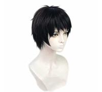Cosplay Wig Perruque Anime Fire Force Cosplay Perruque Shinra Kusakabe, Perruque Courte, Perruque Halloween Costume, for Halloween, Fête Costumée, Spectacle Anime, Événement Cosplay, Concerts (Couleur