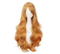 Cosplay Wig Perruque Anime for Bleach Rangiku Matsumoto Perruque Cosplay, Perruque Longue Bouclée, Perruque Costume Halloween, for Halloween, Fête Costumée, Spectacle Anime, Événement Cosplay, Concert