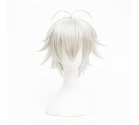Cosplay Wig Perruque Anime Hypnosis Mic Division Rap Battle Cosplay Perruque Samatoki Aohitsugi, Perruque Courte, Perruque Halloween Costume, for Halloween, Fête Costumée, Spectacle Anime, Événement C