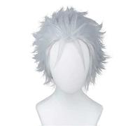 Cosplay Wig Perruque Anime Hypnosis Mic Division Rap Battle Cosplay Perruque Samatoki Aohitsugi, Perruque Courte, Perruque Halloween Costume, for Halloween, Fête Costumée, Spectacle Anime, Événement C