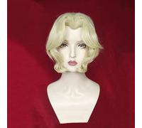 Cosplay Wig Perruque Anime Identity V Cosplay Mary Bloody Queen Perruque, Perruque Courte, Perruque Costume Halloween, for Halloween, Fête Costumée, Spectacle Anime, Événement Cosplay, Concerts (Coule