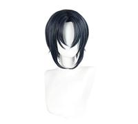 Cosplay Wig Perruque Anime IDOLiSH7 Cosplay Perruque Iori Izumi, Perruque Courte Bleue Noire, Perruque Costume Halloween, for Halloween, Fête Costumée, Spectacle Anime, Événement Cosplay, Concerts