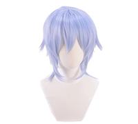 Cosplay Wig Perruque Anime IDOLiSH7 Cosplay Perruque Tamaki Yotsuba, Perruque Bleue Courte, Perruque Costume Halloween, for Halloween, Fête Costumée, Spectacle Anime, Événement Cosplay, Concerts