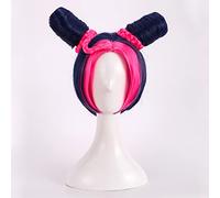 Cosplay Wig Perruque Anime JoJo's Bizarre Adventure Cosplay Perruque Jolyne Cujoh, Perruque Bleue, Perruque Costume Halloween, for Halloween, Fête Costumée, Spectacle Anime, Événement Cosplay, Concert