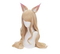 Cosplay Wig Perruque Anime KDA Ahri Perruque, Perruque Longue, Perruque Costume Halloween, for Halloween, Fête Costumée, Spectacle Anime, Événement Cosplay, Concerts (Couleur: Style A) (Color : Stijl