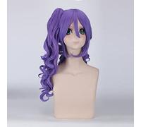 Cosplay Wig Perruque Anime Kuroko no Basuke Cosplay Perruque Murasakibara Atsushi, Perruque Violette, Perruque Costume Halloween, for Halloween, Fête Costumée, Spectacle Anime, Événement Cosplay, Conc