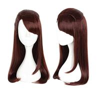 Cosplay Wig Perruque Anime Little Witch Academia Cosplay Perruque Atsuko Kagari, Longue Perruque Marron, Perruque Costume Halloween, for Halloween, Fête Costumée, Spectacle Anime, Événement Cosplay, C