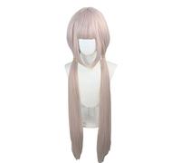 Cosplay Wig Perruque Anime Nekopara Cosplay Perruque Vanille, Perruque Longue Rose Deux Queues De Cheval, Perruque Costume Halloween, for Halloween, Fête Costumée, Spectacle Anime, Événement Cosplay,