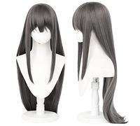 Cosplay Wig Perruque Anime Rascal ne rêve pas de Bunny Girl Senpai Cosplay Sakurajima Mai Perruque, Longue Perruque Grise, Perruque Halloween Costume, for Halloween, Fête Costumée, Spectacle Anime, Év