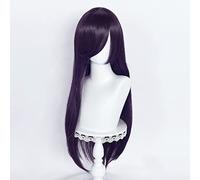 Cosplay Wig Perruque Anime Saekano Cosplay Perruque Utaha Kasumigaoka, Perruque Violette Longue Droite, Perruque Costume Halloween, for Halloween, Fête Costumée, Spectacle Anime, Événement Cosplay, Co
