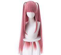 Cosplay Wig Perruque Anime The Quintessential Quintuplets Cosplay Perruque Nino Nakano, Longue Perruque Rose Droite, Perruque Costume Halloween, for Halloween, Fête Costumée, Spectacle Anime, Événemen