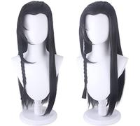 Cosplay Wig Perruque Anime Tian Guan Ci Fu Cosplay Perruque Hua Cheng, Perruque Longue Noire, Perruque Costume Halloween, for Halloween, Fête Costumée, Spectacle Anime, Événement Cosplay, Concerts