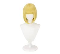 Cosplay Wig Perruque Anime Twisted Wonderland Cosplay Rook Hunt Perruque, Perruque Bob Blonde Courte, Perruque Costume Halloween, for Halloween, Fête Costumée, Spectacle Anime, Événement Cosplay, Conc