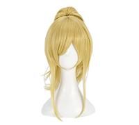Cosplay Wig Perruque Anime Your Lie in April Cosplay Perruque Miyazono Kaori, Perruque Blonde, Perruque Costume Halloween, for Halloween, Fête costumée, Spectacle d'anime, Événement cosplay, Concerts