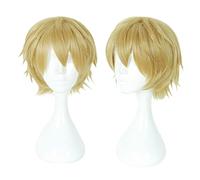 Cosplay Wig Perruque animée gratuite!Perruque Cosplay Nagisa Hazuki, perruque jaune courte, perruque Halloween Costume, for Halloween, fête costumée, spectacle d'anime, événement Cosplay, concerts