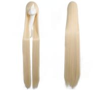 Cosplay Wig Perücke für Halloween, Mode, Weihnachtsfeier, Verkleidung, Perücke, Cosplay, Perücke, antikes Kostüm, universell, 120-150 cm, langes glattes Haar, Anime-Farbe, Haarfarbe: 122-4 (150 cm) (