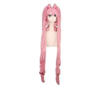 Cosplay Wig Sailor Moon Sailor Chibi Usa Chibiusa Perruque Super Long Rose Résistant À La Chaleur Cheveux Synthétiques Anime Costume Cosplay Perruques