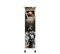 CosplayStudio Grand poster mural One Piece - Mugiwara Kakemono - Lorenor Zoro - Pirates de la ruche - 130 x 33 cm - Roronoa Zoro
