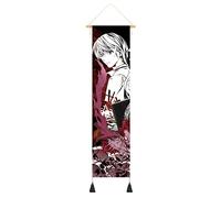 CosplayStudio Grand tableau à rouler Death Note | Anime Kakemono | Kira | Poster mural | 130 x 33 cm | Light Yagami