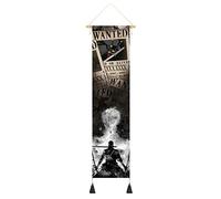 CosplayStudio Grand tableau à rouler One Piece | Mugiwara Kakemono | Poster mural Sanji | Pirates de la paille | 130 x 33 cm | Vinsmoke Sanji